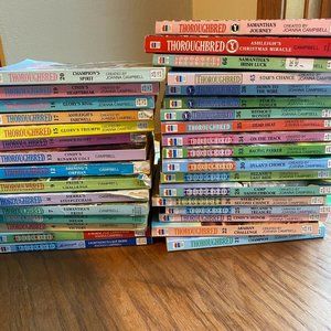 Lot of 33 Thoroughbred book serie -Joanna Campbell